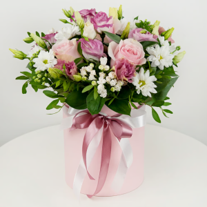 Bouquet 'White-Pink Elegy'