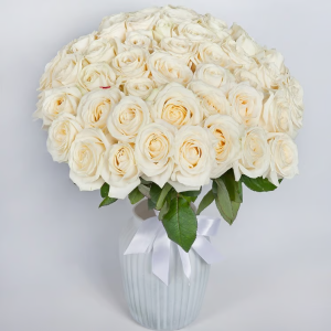 Bouquet '50 white roses'