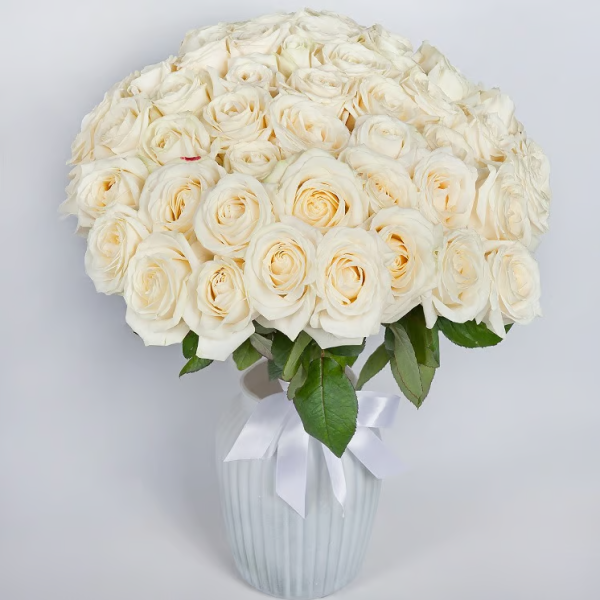 Bouquet '50 white roses'